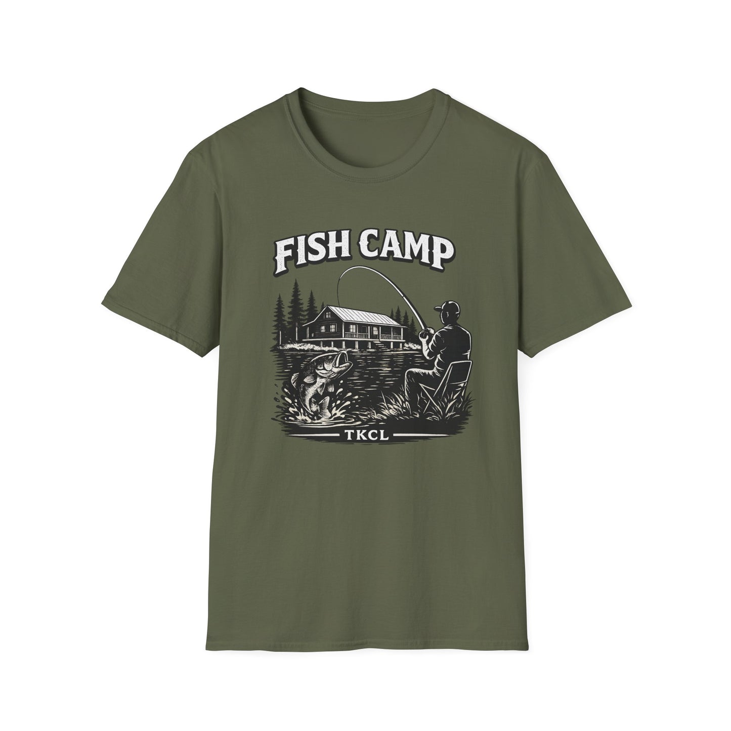 Fish Camp T-Shirt — Support The Fish Camp House Build.