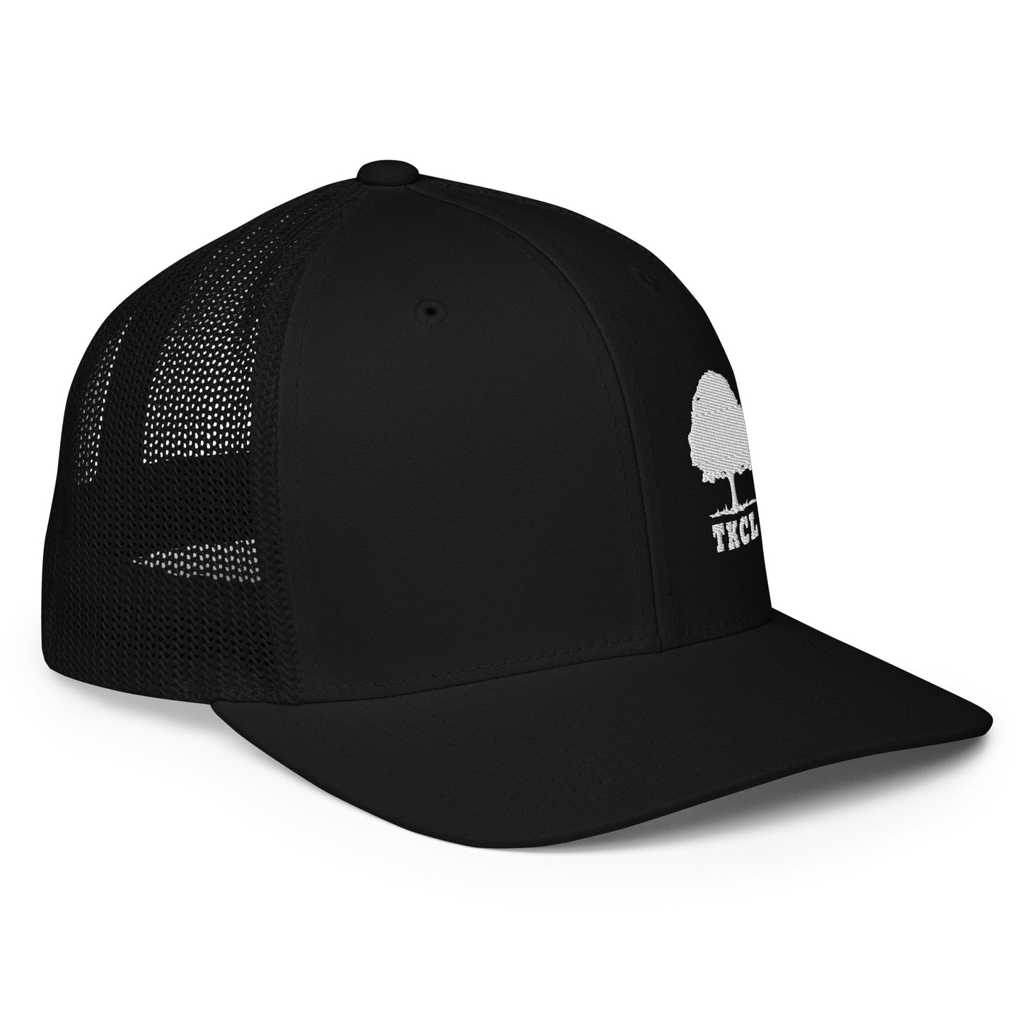 Closed-back trucker cap one size fits most