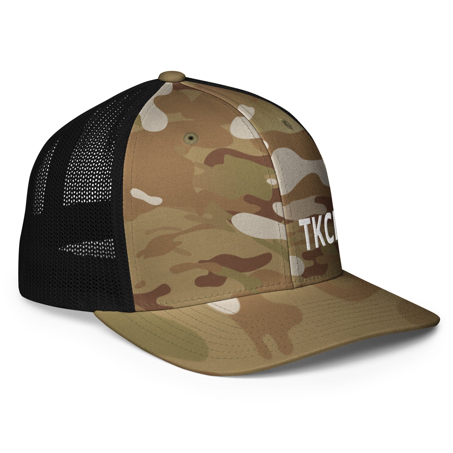 Closed-back trucker cap one size fits most