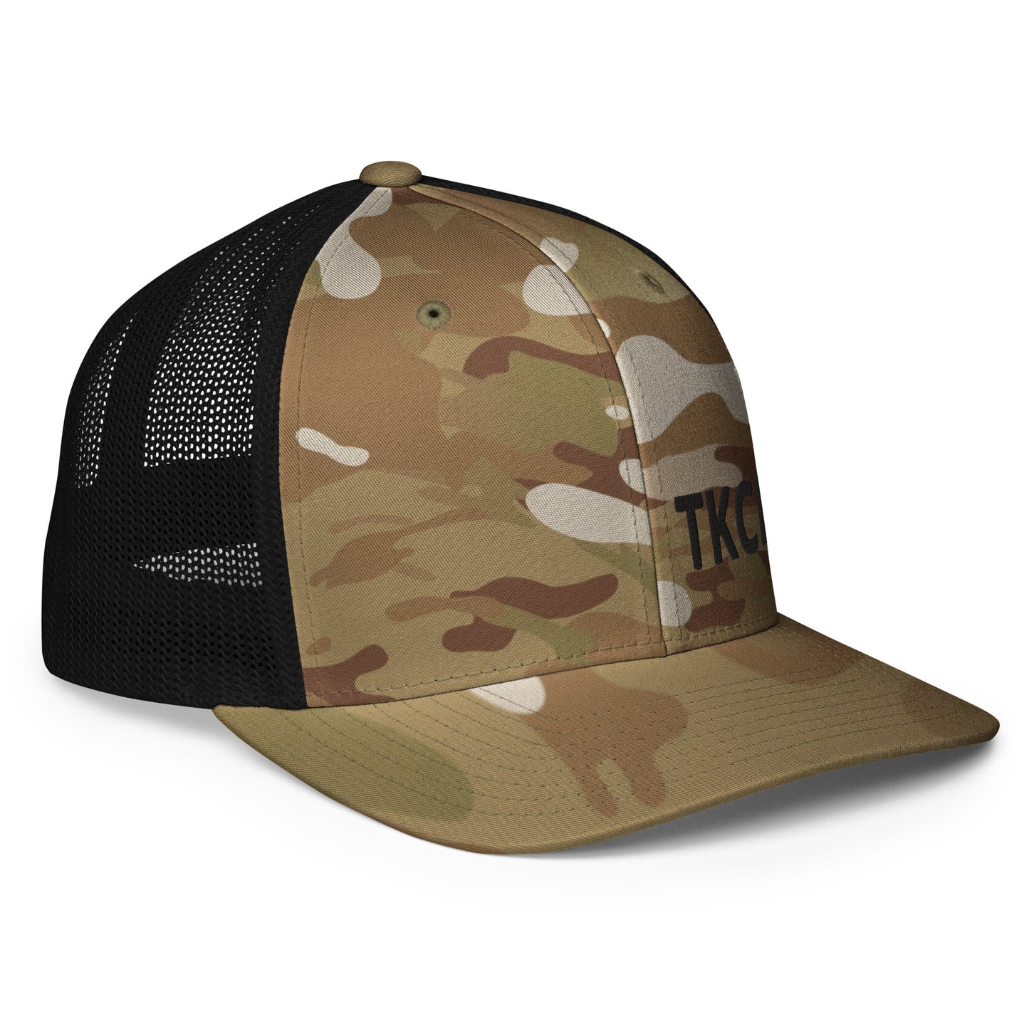 Closed-back trucker cap one size fits most