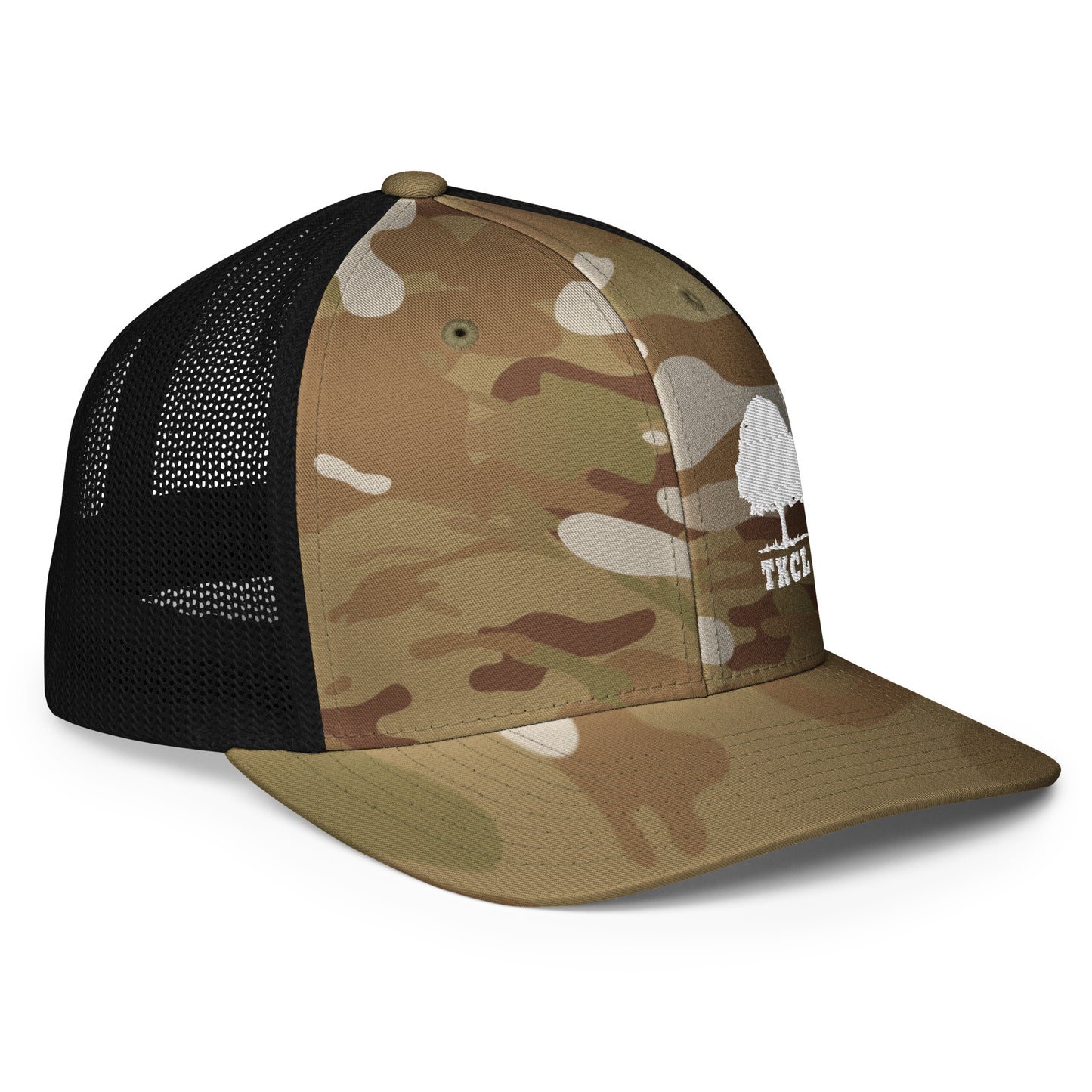 Closed-back trucker cap one size fits most