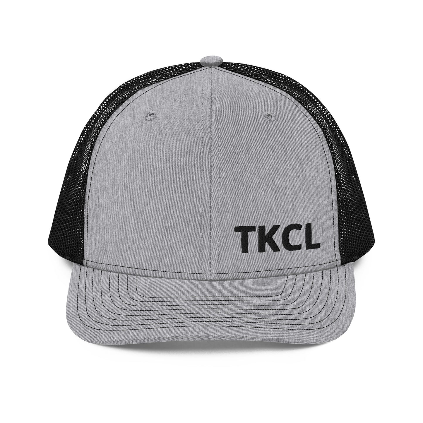 Richardson 112 Trucker Cap with black TKCL wording.