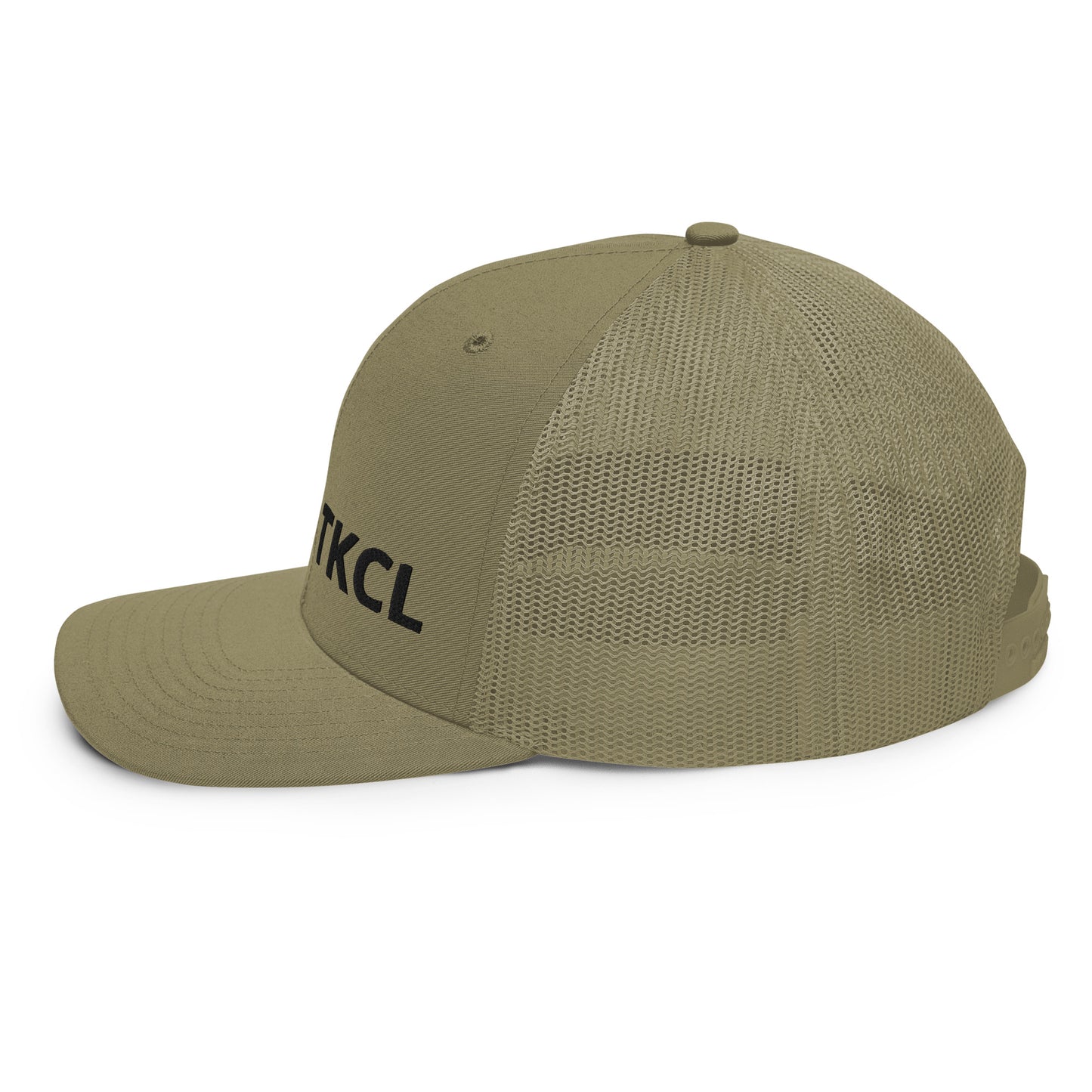 Richardson 112 Trucker Cap with black TKCL wording.